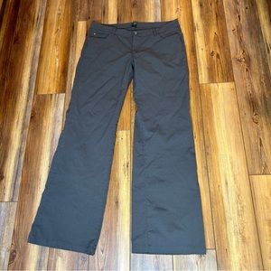 Prana Woman’s Gray Wide Leg Hiking Pant 12
